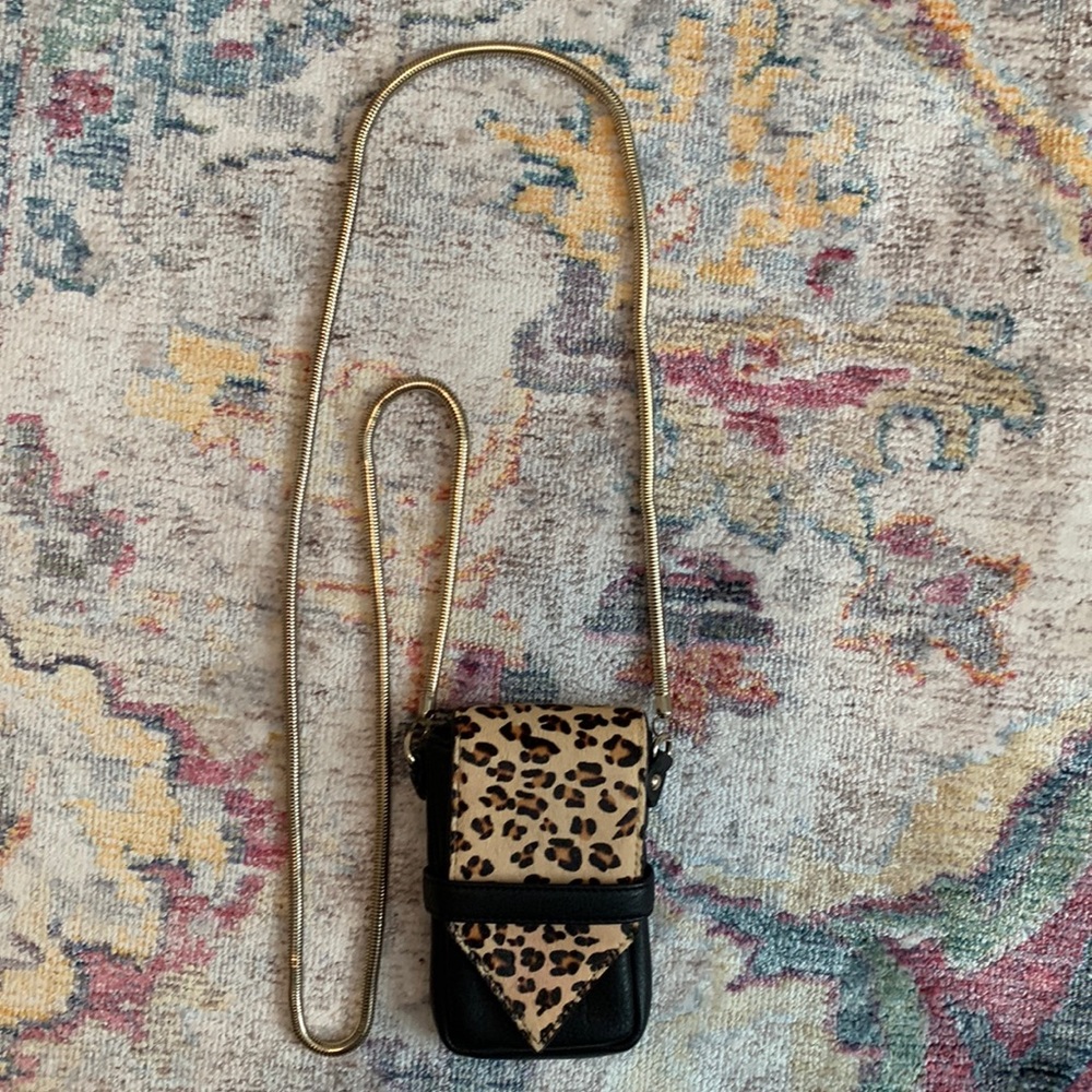 Leopard Mini Crossbody Bag